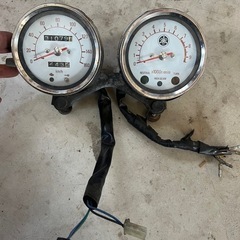 SR400 純正メーター　タコメーター