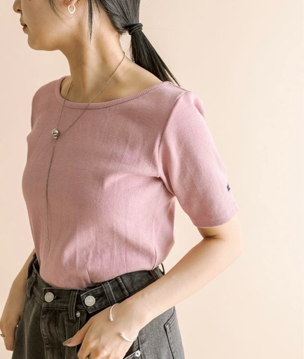 【新品】mystic mline ちび半袖Tシャツ ピンク