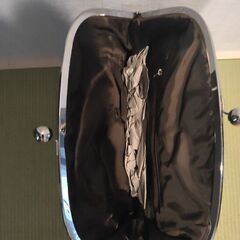 がま口　ドット　バッグ　新品