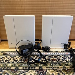 【終了】ELECOMルーター WMC-DLGST2-W 2つ
