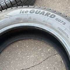 ★ バリ山！ ヨコハマ アイスガード G075 225/65R17 2019年製 17インチ スタッドレスタイヤ 4本セット iceGUARD  T-1163 リサイクルショップ札幌 買取本舗の画像