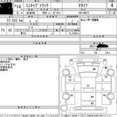 低走行！格安！ミニキャブトラック!エアコン付き。現状渡しの画像