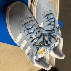 adidas Gazelle 水色 スニーカー 新品・未使用の画像