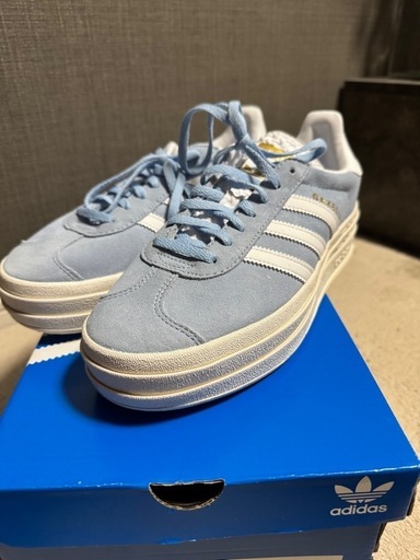 adidas Gazelle 水色 スニーカー 新品・未使用