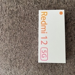 【新品未開封】Redmi12 5G128GB シルバー