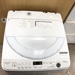 トレファクいわき平店SHARP（シャープ）全自動洗濯機ES-GE7G 7.0kgが入荷しました！の画像