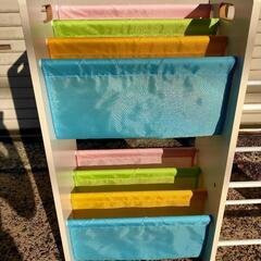 カラフル収納☆子供☆の画像