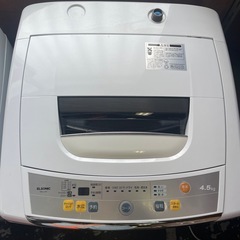 【4.5kg ノジマ エルソニック】 EM-L45S 家電 2016年製 全自動の画像