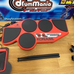 美品！KONAMI drumMania 電子ドラムセット　ドラマニの画像
