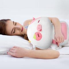 もこもこ抱き枕★クッション　ぬいぐるみ　イチゴ乳牛　子供おもちゃ　8インチの画像
