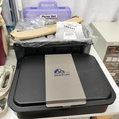 24 10080 キャンプセット BBQ タープ コンロ 椅子 食器セットの画像