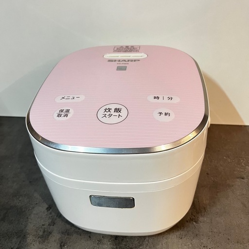 炊飯器 ピンク 3合用