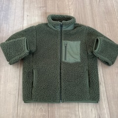 UNIQLO ユニクロ　キッズアウター　子供用アウターオリーブグ...
