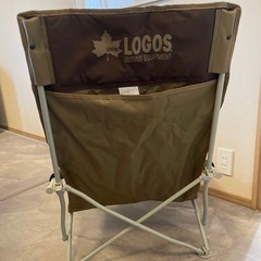 LOGOS ハイバックあぐらチェア
 キャンプ用椅子の画像
