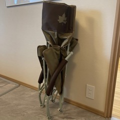 LOGOS ハイバックあぐらチェア
 キャンプ用椅子の画像