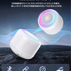 【新品・未開封】Bluetooth スピーカー【2024新型＆R...