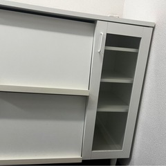 お取引中🩵ホワイト 2人用 食器棚🩵