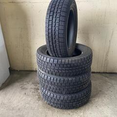 中古スタッドレスタイヤ　 185/60R15 ダンロップ　ウィンターマックス 01  4本セット　17年製　7～8分山