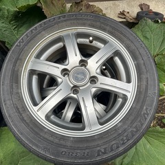 165/70 14R 夏タイヤ ホイール付4本
