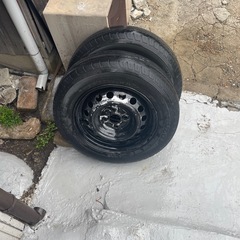 プロボックスボックス純正タイヤホイールセット　の画像