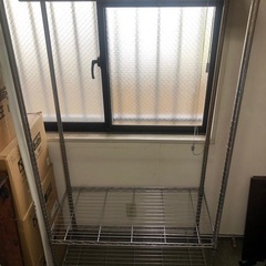 スチールハンガーラック 90cm 46cm 176cm