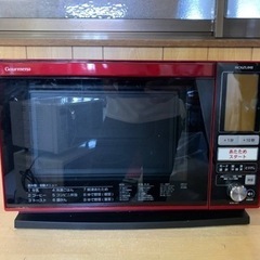 KOIZUMI オーブンレンジ　KOR-1601/R（レッド）