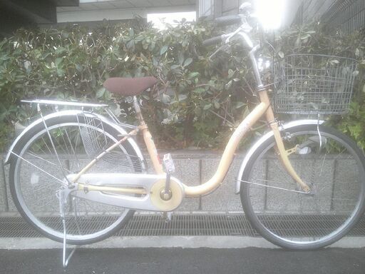 整備済み中古自転車　24インチ　税別￥8.980-　LEDオートライト　軽快車　ローラーブレーキ