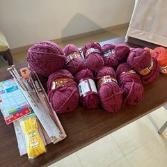 決まりました！　
毛糸🧶一式