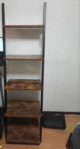 オープンシェルフ 飾り棚 棚ラック木製