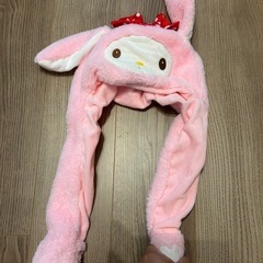 ハロウィンに🎃マイメロふわふわキャップの画像