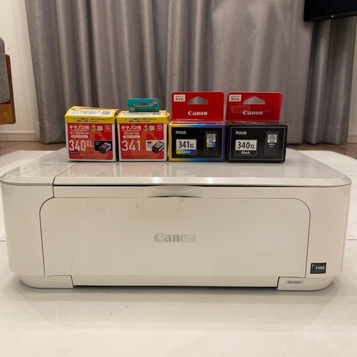 CANON プリンター スキャナー MG3630 インク付