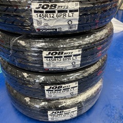 国産ヨコハマタイヤ JOB RY52 145R12 6PR(14...