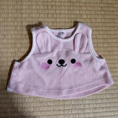 ７０センチ　スリーパー　ベスト　うさぎ　ピンク　女の子　