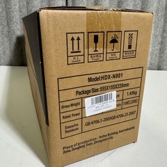 壁掛けエアコン HDX-N801 ② クーラー 新品未開封の画像