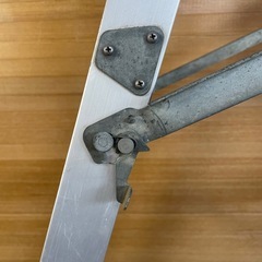 【アルミ脚立①】三脚  梯子 脚立  約173cm  6尺 造園 植木 仕事 大判 剪定の画像