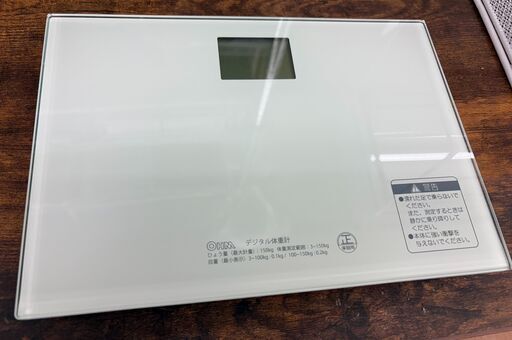 ☆ジモティー割引有☆　OHM/ﾃﾞｼﾞﾀﾙ体重計/A-W0116/2021