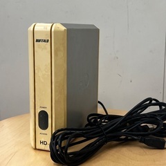 外付けハードディスク(HDD)250GB バッファローBUFFA...