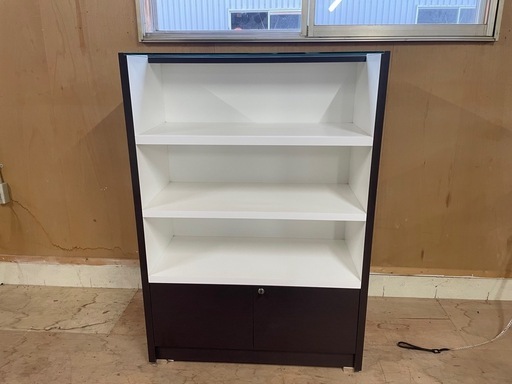 102203　オフィス家具　書庫　収納棚