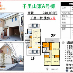 成約済 ※大家直接※ 吹田市 【 礼金23万→ 10万円 】築浅...