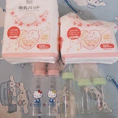 ♡母乳パッドと哺乳瓶セット♡ 商品説明有り
