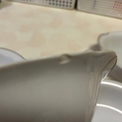 何だか懐かしい感じのカレー皿の画像