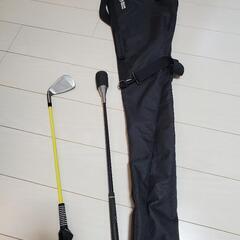 ゴルフ室内練習器具 2種類+練習用バッグ（サービス）の画像