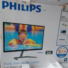PHILIPS パソコン モニター 246E7Q 箱付 通電確認済み