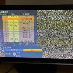 パナソニック プラズマテレビ 46インチの中古が安い！激安で譲り