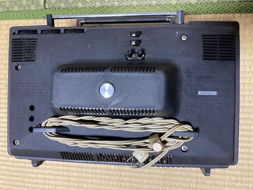 HITACHI　TW-77 昭和 レトロ 希少 ジャンク 昭和レトロ日立solid stage tw-77 トランジスターTV (ゆず) 掛川