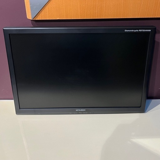MITSUBISHI 液晶ディスプレイ RDT204WM Diamondcrysta WIDEブラックモデル 液晶モニター