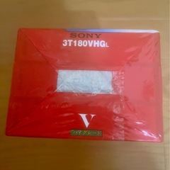 未開封SONY VHSビデオカセットテープ 180分×3の画像