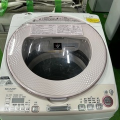 ご来店時、ガンお値引き‼️SHARP(シャープ) 2014年製 8.0kg 洗濯機?