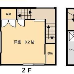 出ました！民泊利用相談可能物件✨JR総武線利用！3階建ての２DK...