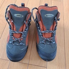 【美品】モンベル トレッキングシューズ  20cm タイオガブーツ  